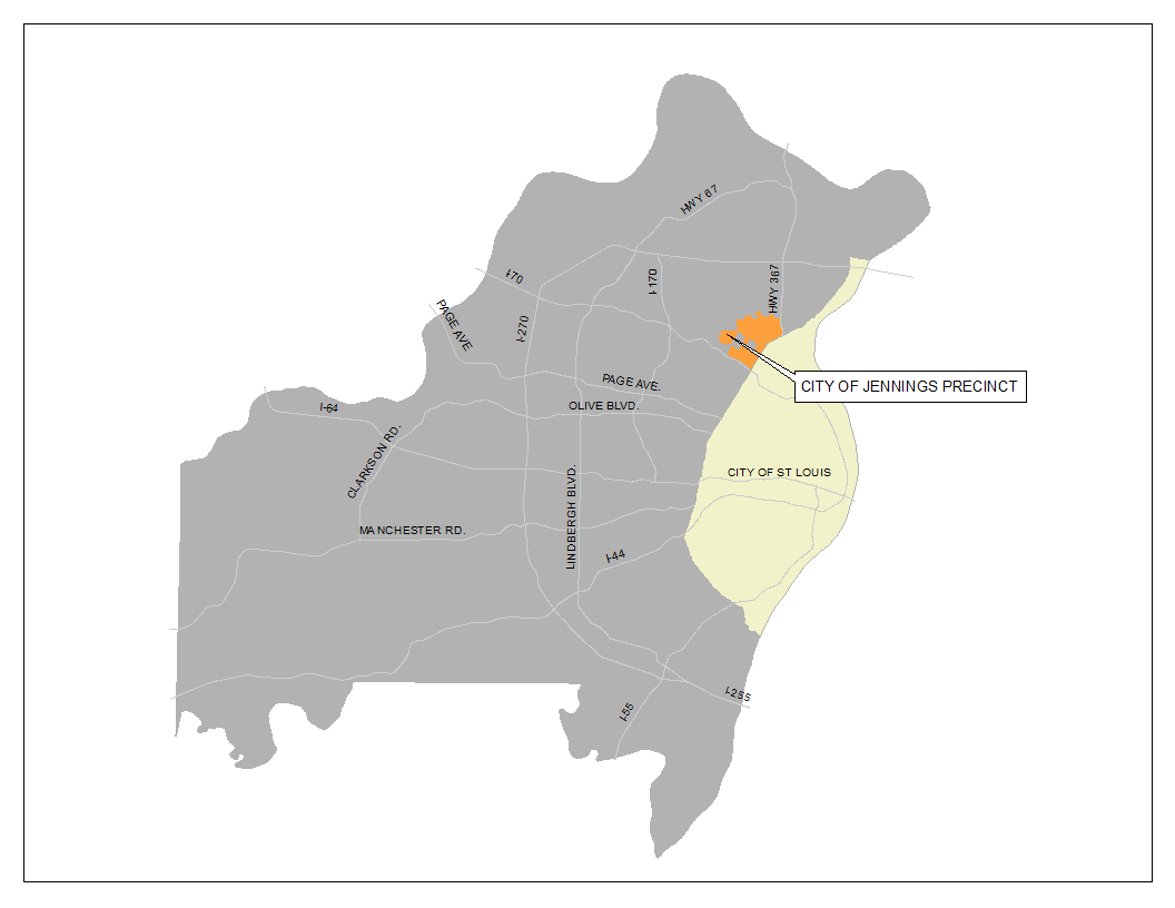 St Charles County Precinct Map Jennings Precinct - St. Louis County Police